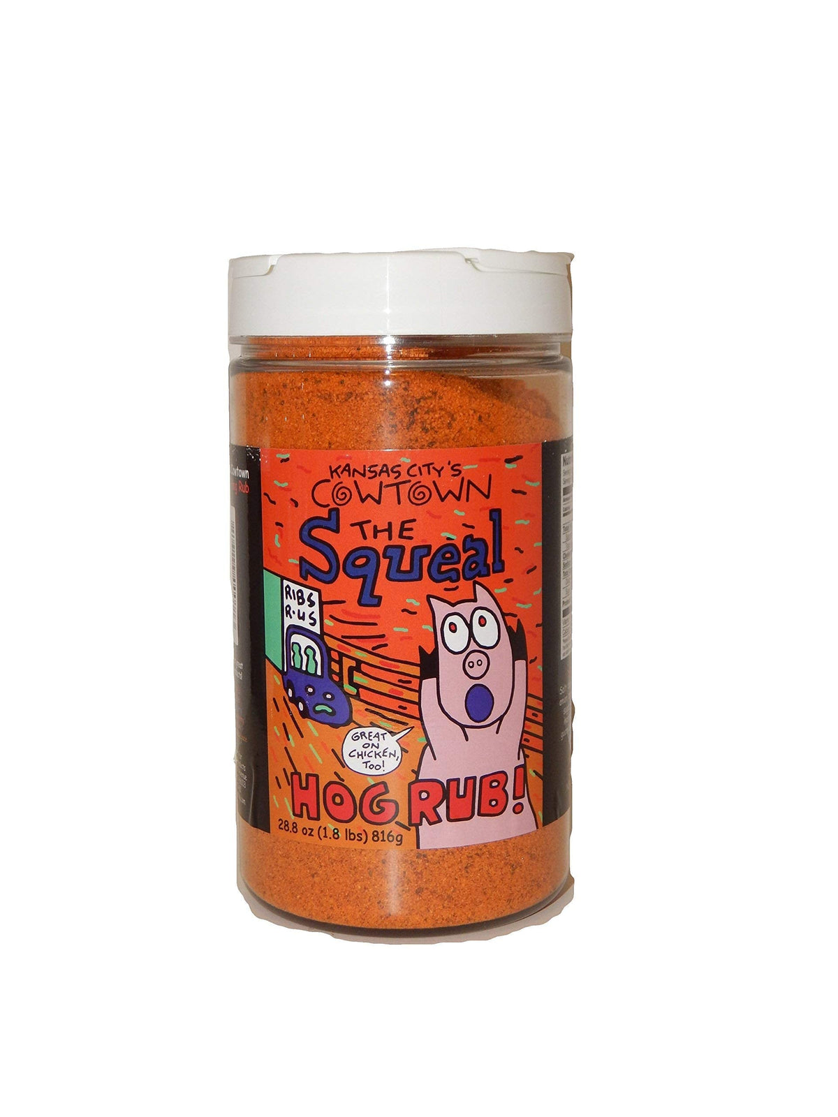 Cowtown The Squeal Hog Rub 28.8 oz – Bold Pork Barbecue Seasoning