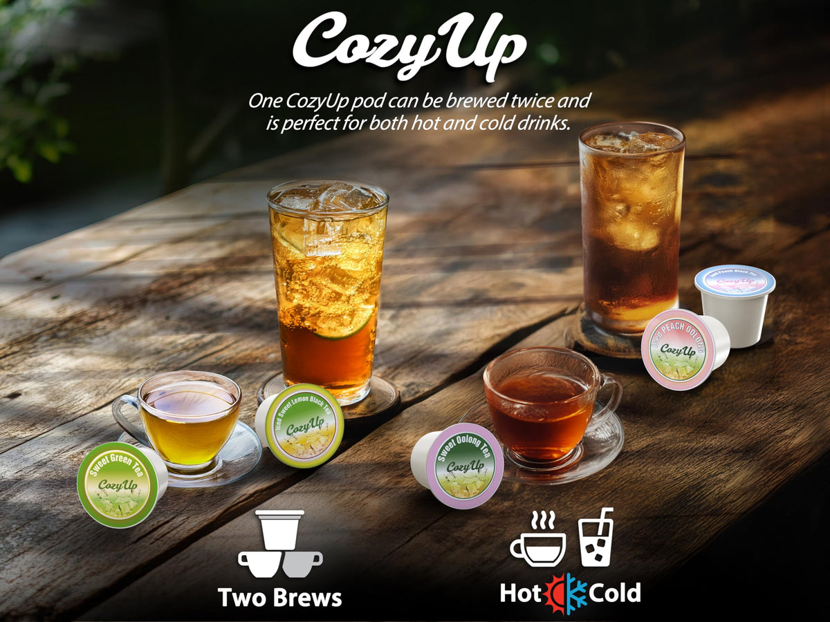 Cozy Up Matcha Green Tea K-Cup Pods – 36-Count, Keurig Compatible