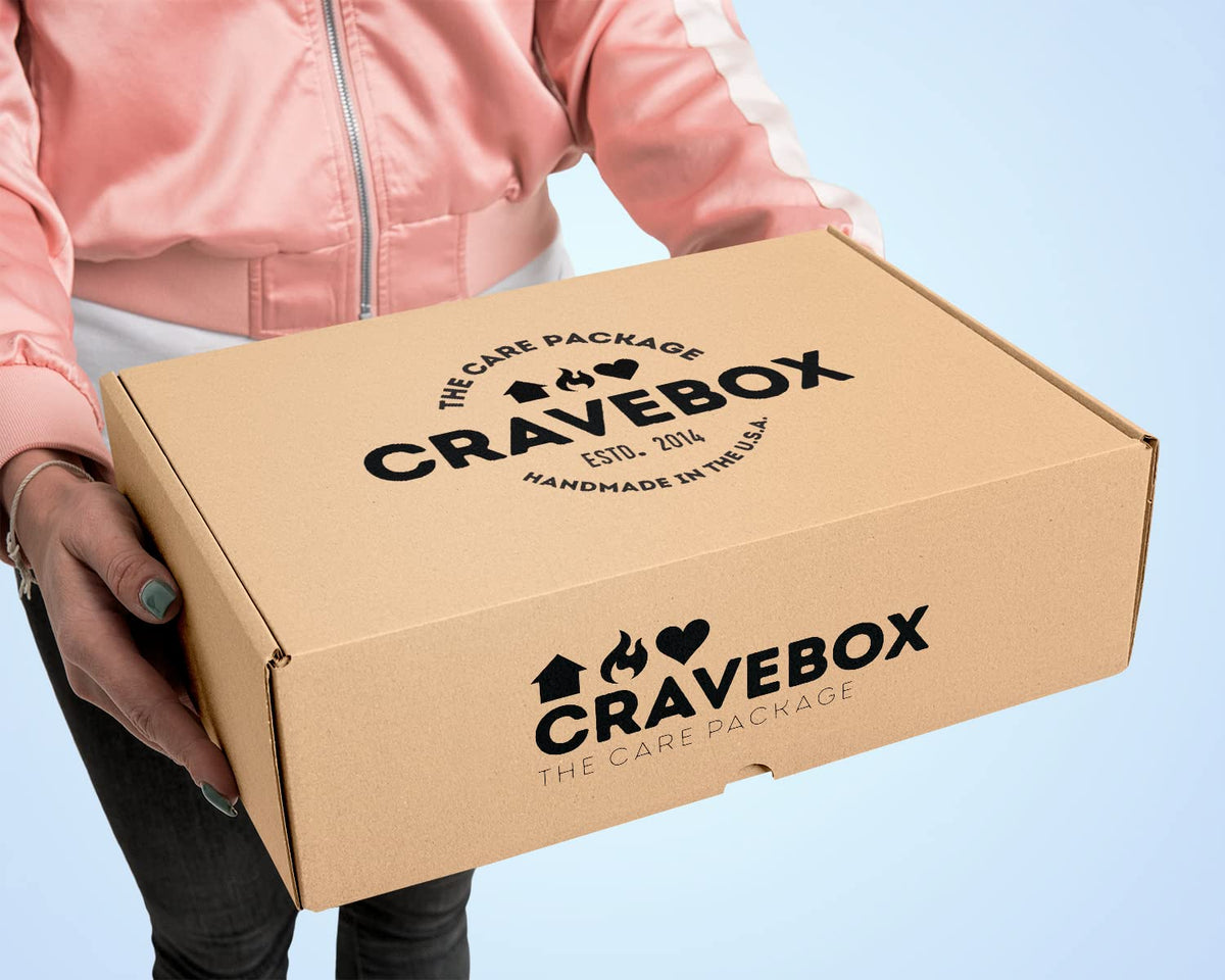 CRAVEBOX Healthy Snack Box (45 Count) – Mother's Day Variety Pack Gift Basket