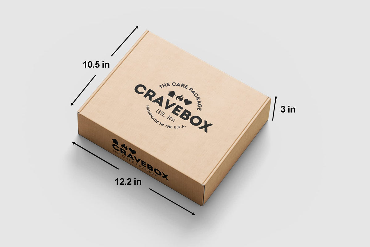 CRAVEBOX Cookies & Crackers Snack Box Variety – Easter Gift for Students & Families