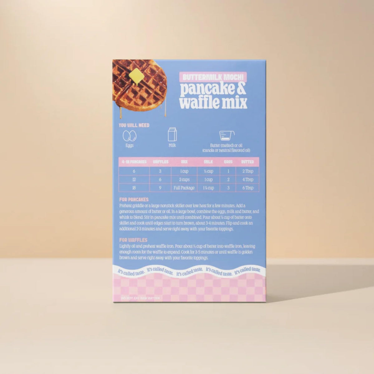 Cravings by Chrissy Teigen Gluten Free Mochi Pancake & Waffle Mix (Pack of 3)