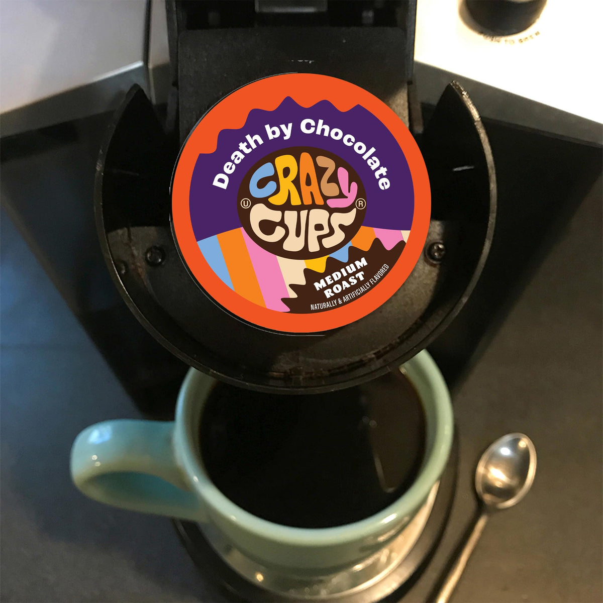 Crazy Cups Coffee Pods Variety Pack – 40 Assorted Keurig K-Cup Pods from Top Brands