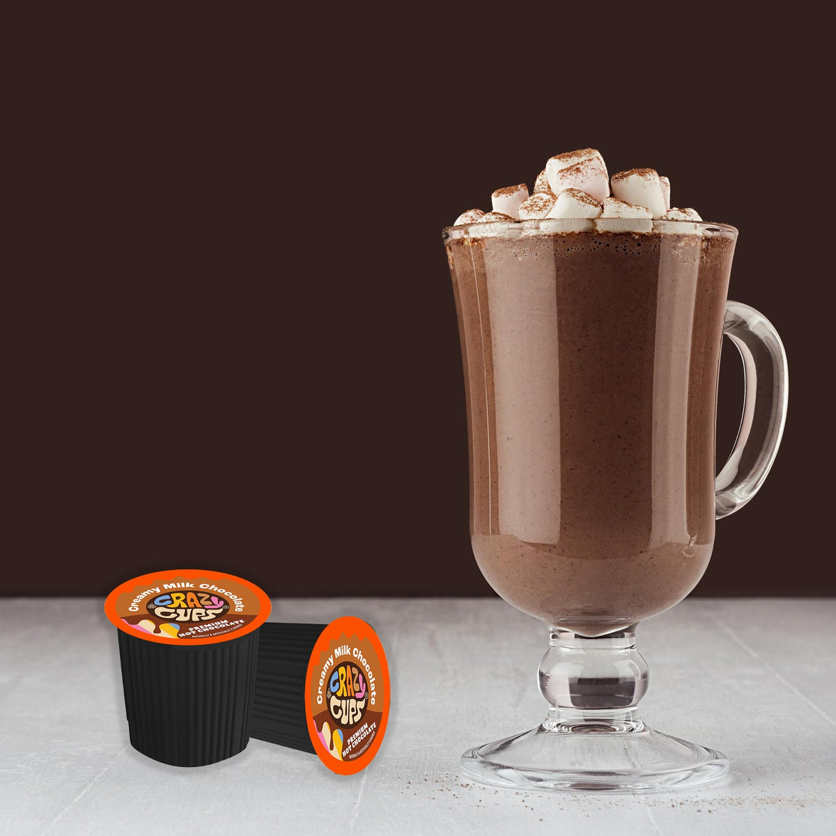 Crazy Cups Seasonal Premium Hot Chocolate Variety Pack for Keurig K-Cup Brewers – 40 Count