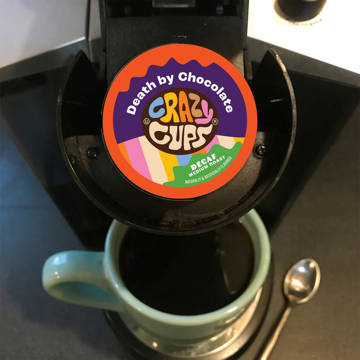 Crazy Cups Decaf Coffee Pods Variety Pack Sampler — 30 Unique Flavors, Keurig Compatible
