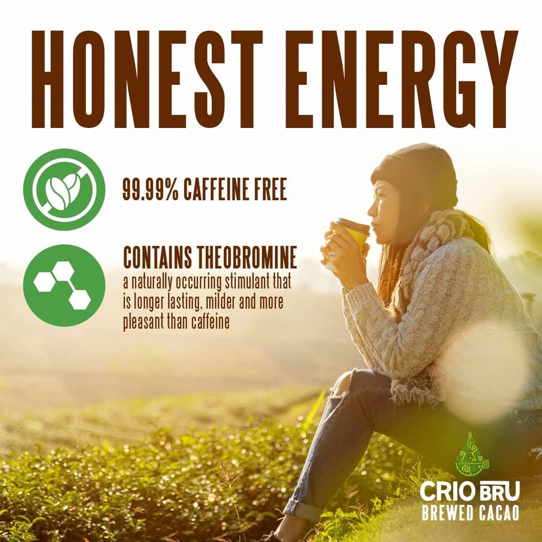 Crio Bru Limited Edition Highlander Grogg Roast – Brewed Cacao Drink, Coffee Substitute, Low Calorie