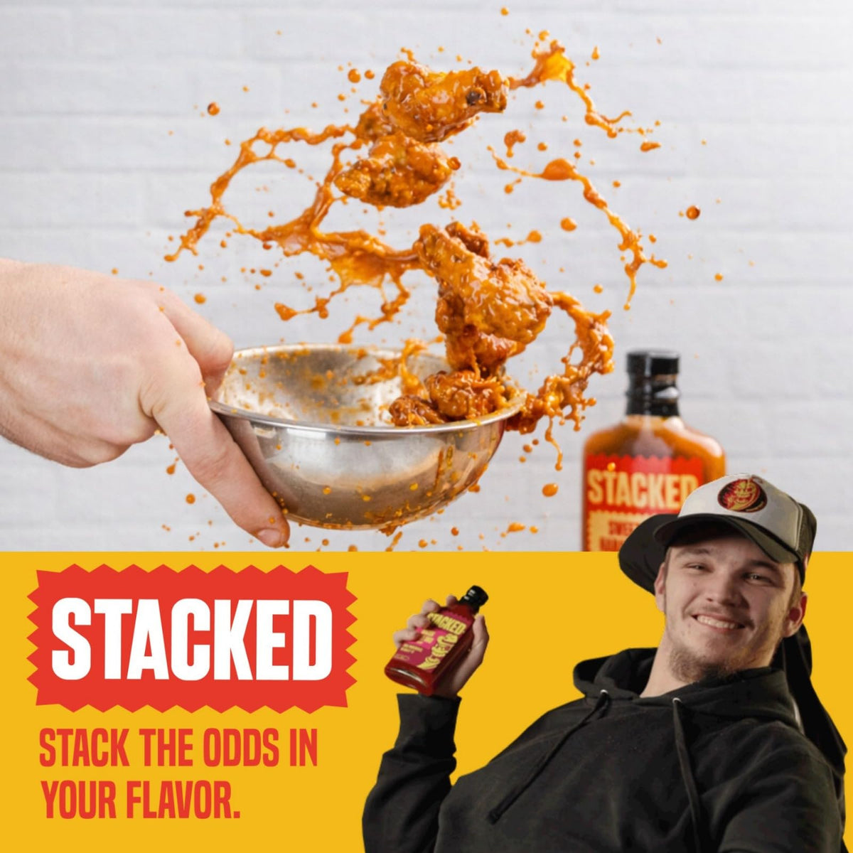 Crippling Hot Sauce Stacked Variety Pack – 3 Flavors (6.7 oz Each)