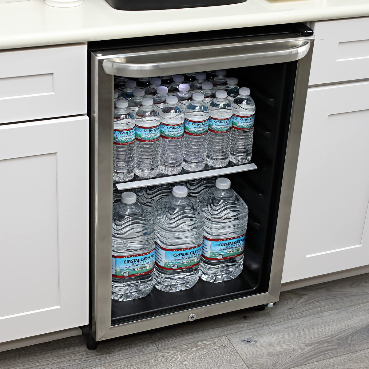 Crystal Geyser Natural Alpine Spring Water — Bottled at the Source, 6 Gallons