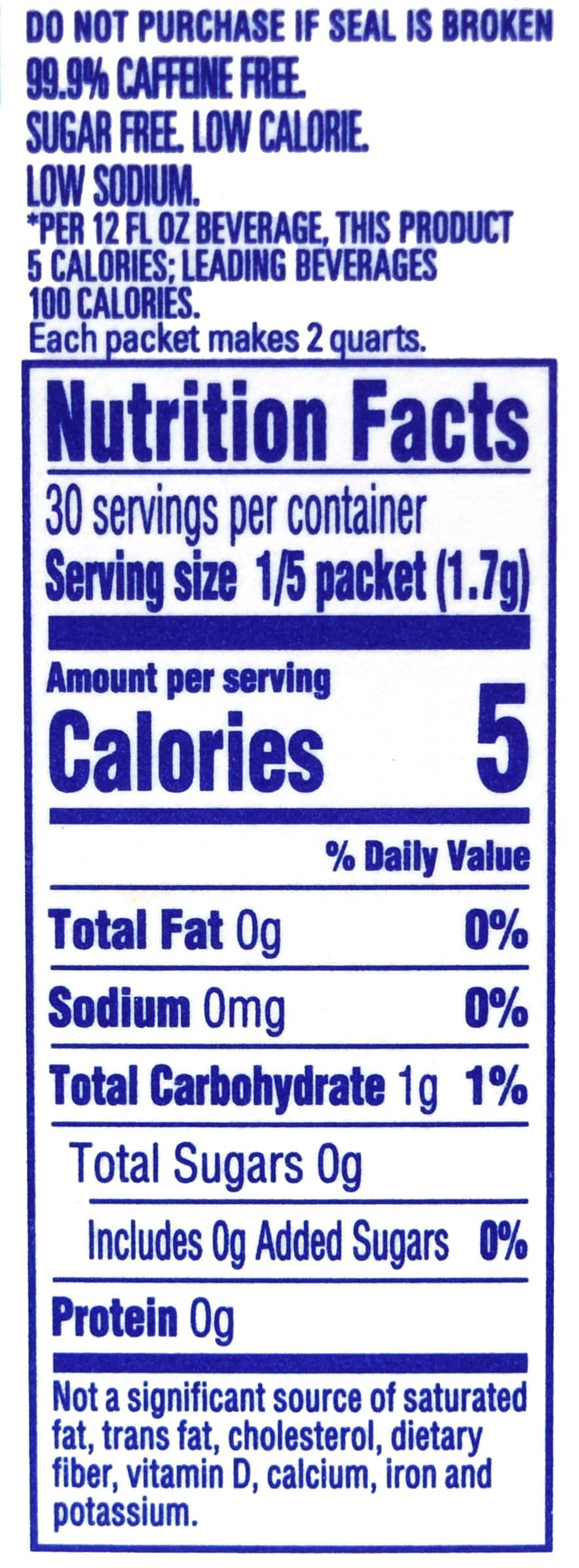 Crystal Light Lemon Decaf Iced Tea Drink Mix – 12-Quart Canisters (Pack of 4) | Natural Flavor
