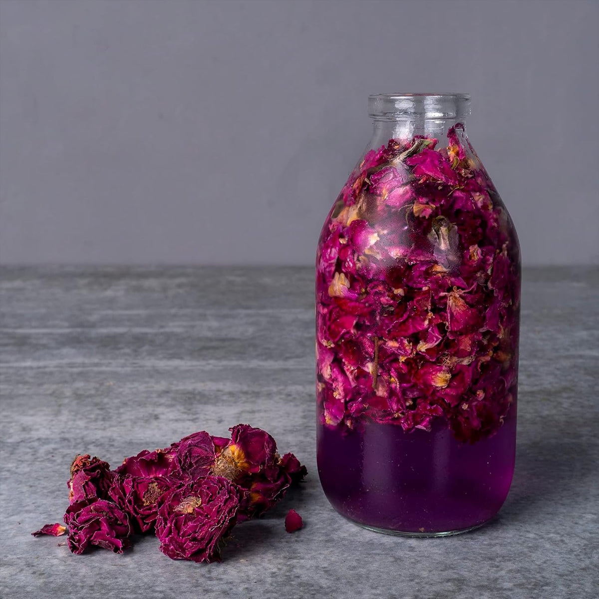 Cure wid Pure Dried Rose Buds & Petals – Edible 1LB, Preservative-Free