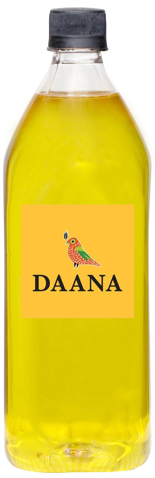 Daana Safflower Oil — USDA Organic, Extra Virgin, Cold Pressed, High Oleic (34 oz)