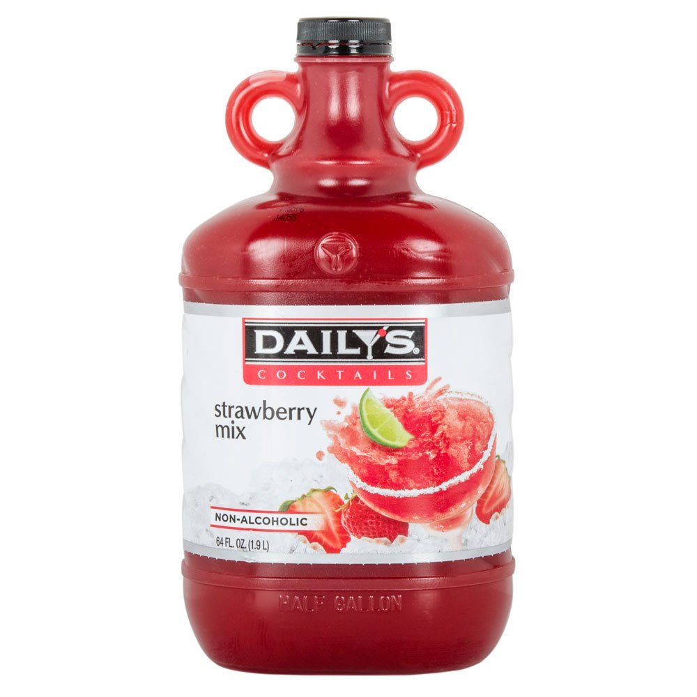 Dailys 64 oz Strawberry Daiquiri Cocktail Mix | Large Batch, Ready-to-Serve