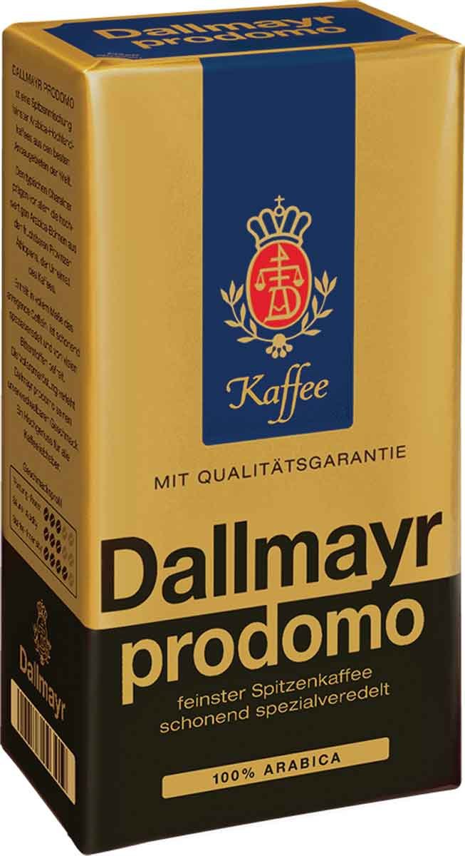 Dallmayr Prodomo Gourmet Ground Coffee - 17.6 oz | Rich Aroma, Low Acidity