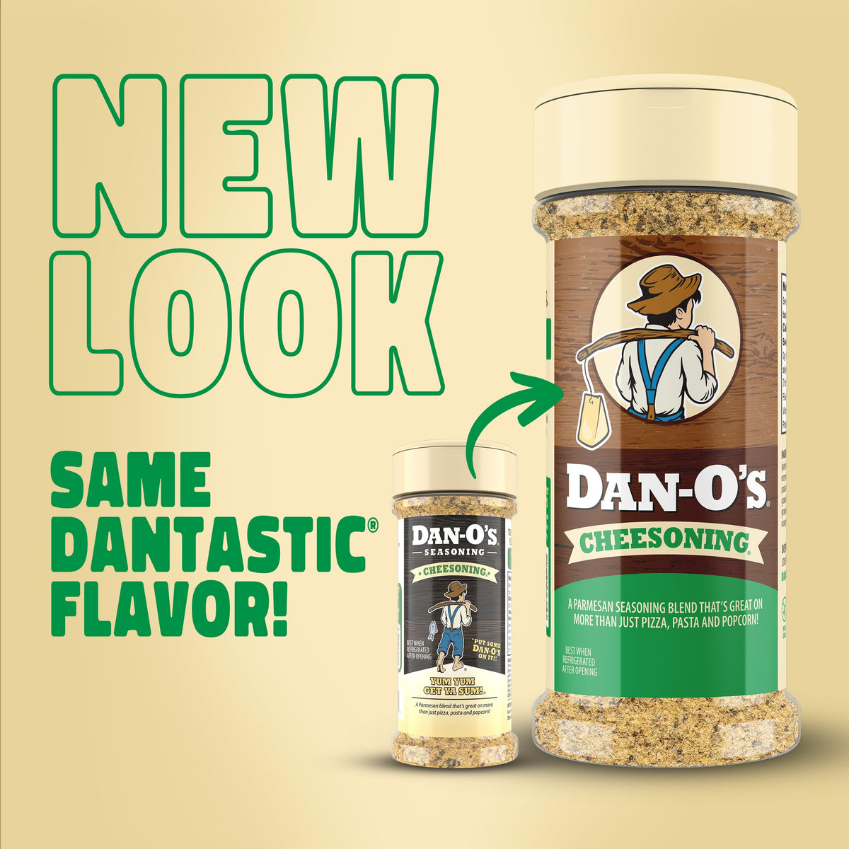 Dan-O's Cheesoning Block Seasoning Set — 4 Pack (Sugar Free, Zero Calorie)
