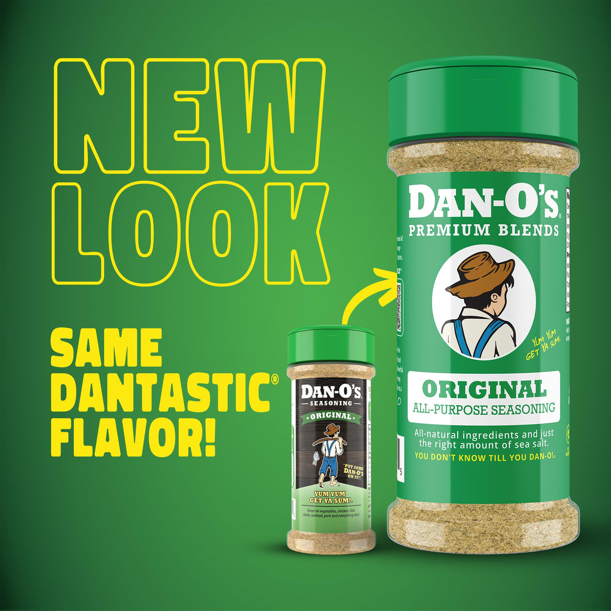 Dan-O's 4 Bottle Seasoning Set – Original, Preem-O, SEA-soning & Cajun
