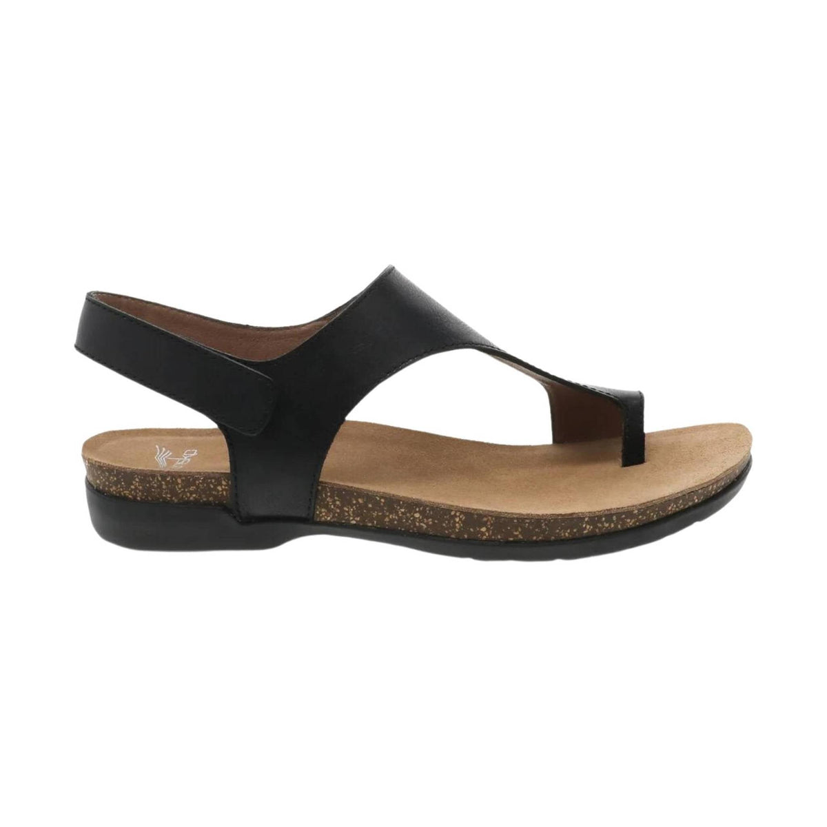 Dansko Women's Reece Sandals - Black Waxy Burnished