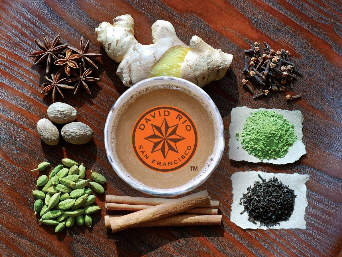 David Rio Tiger Spice Chai – Two 4 lb Bags | Premium Black Tea Latte Mix