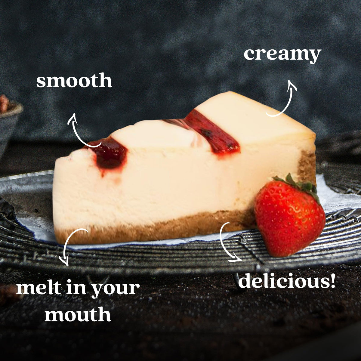 David's Cookies Cheesecakes - Creamy Fruit Cheesecake Assortment, Pre-Sliced 10 Inches