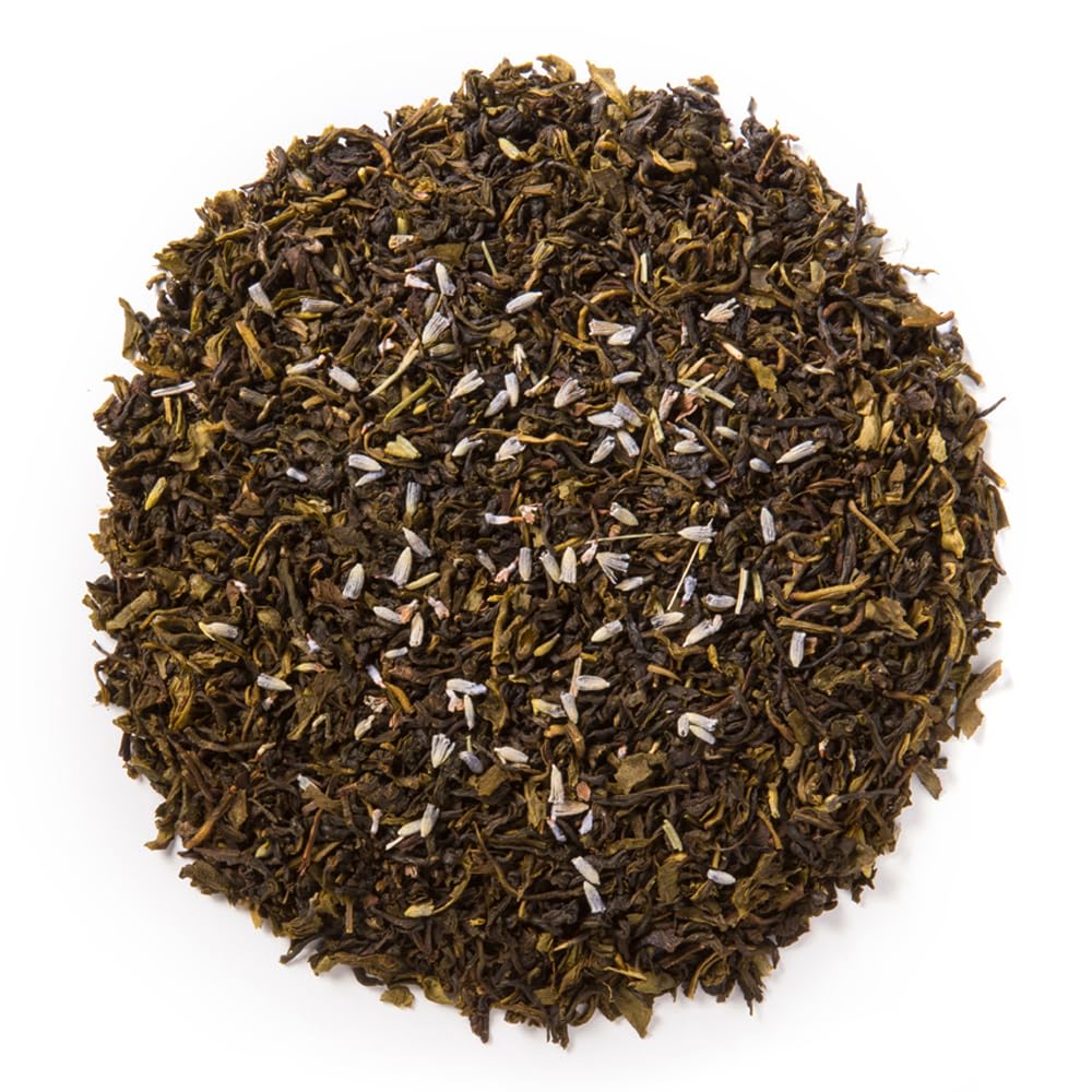 Davidson's Earl Of Grey Green Tea Bulk - 16 oz Loose Leaf | Organic Bergamot