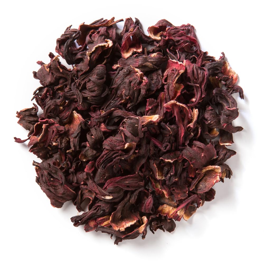 Davidson's Hibiscus Flowers Bulk – Organic Loose-Leaf Hibiscus, 16 oz