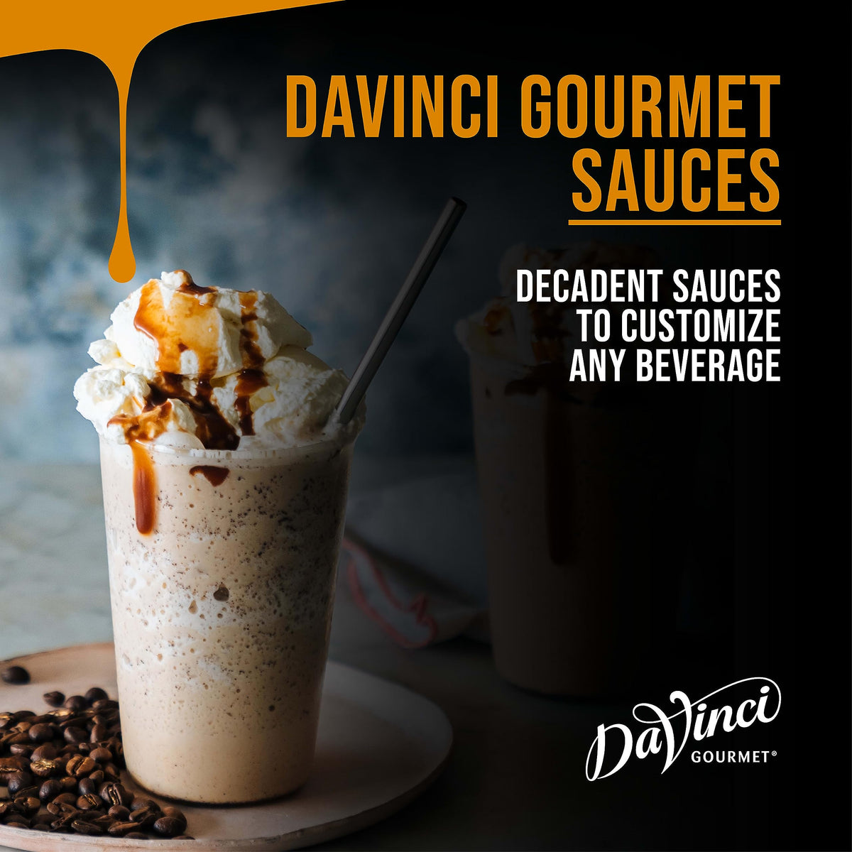 DaVinci Gourmet Classic Caramel Sauce – 128 fl oz (Pack of 1)