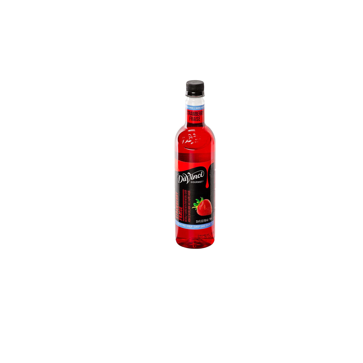 DaVinci Gourmet Sugar-Free Strawberry Syrup, 25.4 oz (Pack of 4) | Sugar-Free Berry Flavor