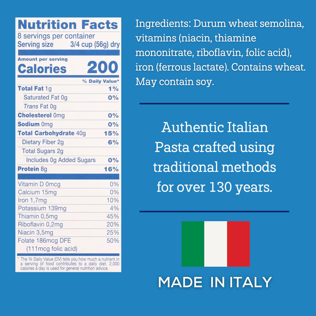 De Cecco Rotelle No. 54 Pasta – 16 oz, Pack of 5 | Bronze-Dried Durum Wheat, Authentic Italian