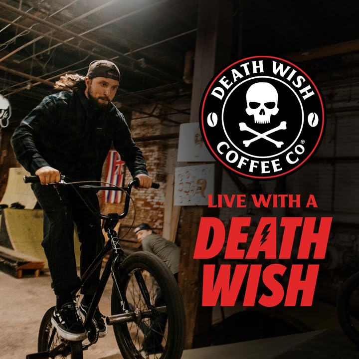 Death Wish Coffee Organic Light Roast Pods — Fair Trade, 30 Count