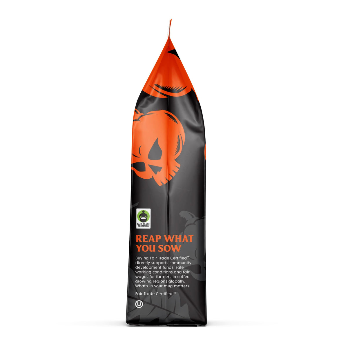Death Wish Coffee Ground Pumpkin Coffee (18 Ounce) – Bold Pumpkin Spice & Fair Trade
