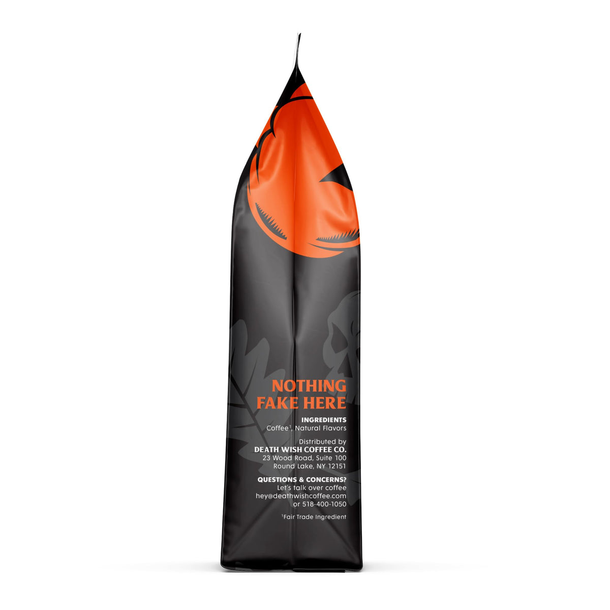 Death Wish Coffee Ground Pumpkin Coffee (18 Ounce) – Bold Pumpkin Spice & Fair Trade