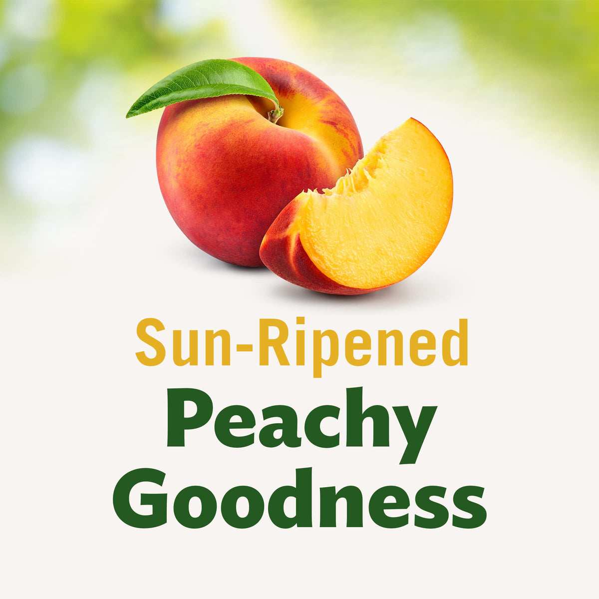 Del Monte No Sugar Added Diced Peaches Fruit Cup Snacks – 24 Cups (3.75 oz Each)