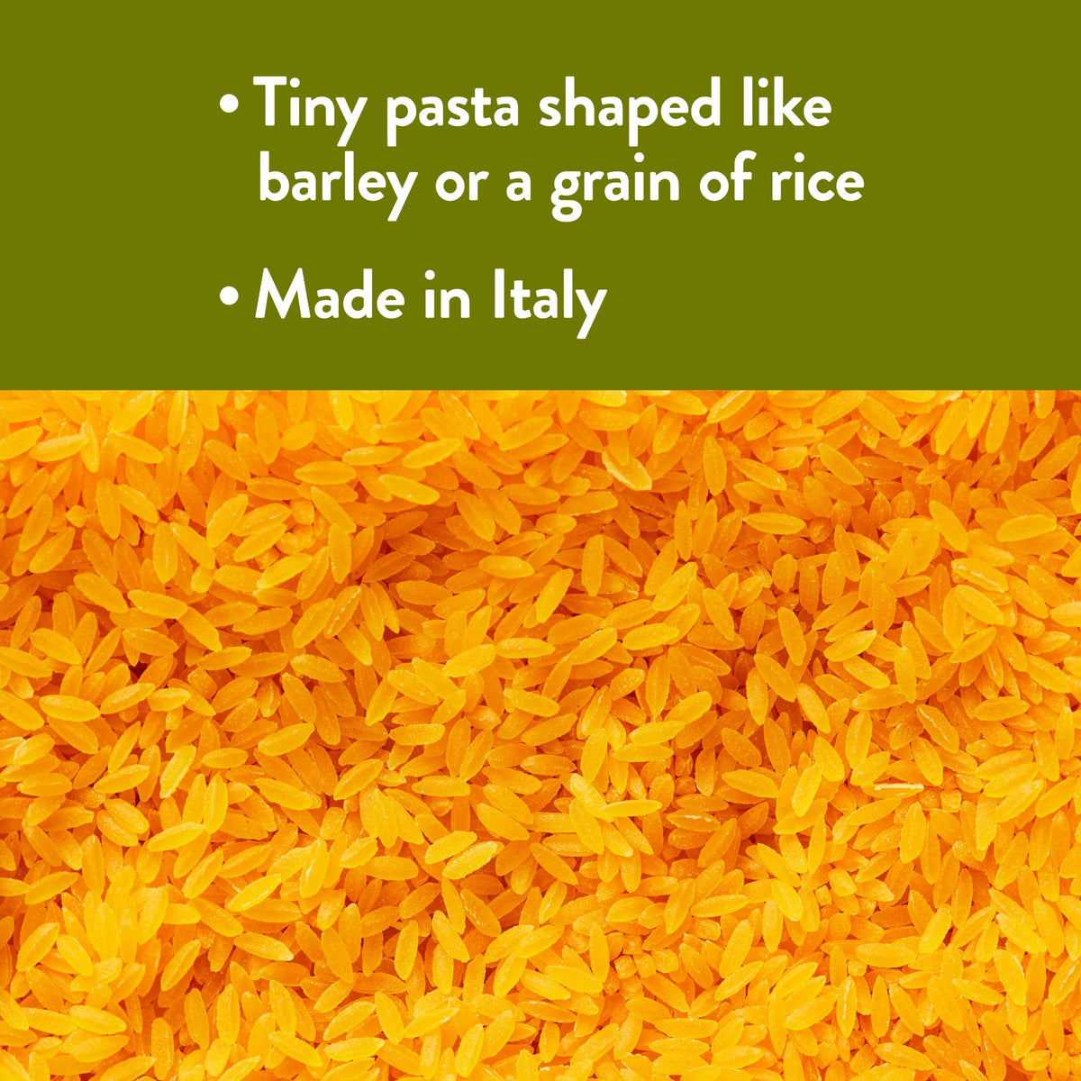 DeLallo Gluten Free Orzo Pasta – 12 oz Bag, 6-Pack | Corn & Rice Flour, Non-GMO, Kosher