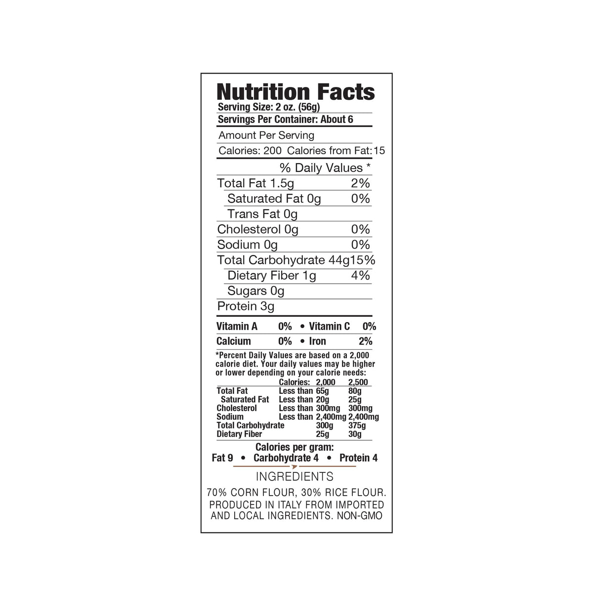 DeLallo Gluten Free Orzo Pasta – 12 oz Bag, 6-Pack | Corn & Rice Flour, Non-GMO, Kosher