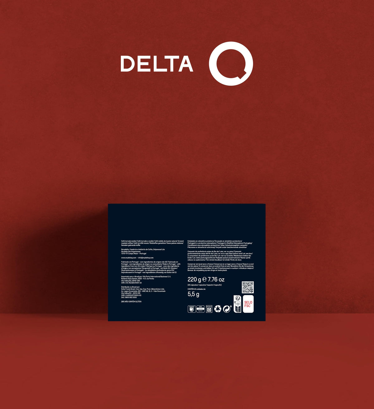 Delta Q Qalidus Espresso Pods for Delta Q Machines – Intensity 10, Caramel Notes, XL Pack (40 Capsules)