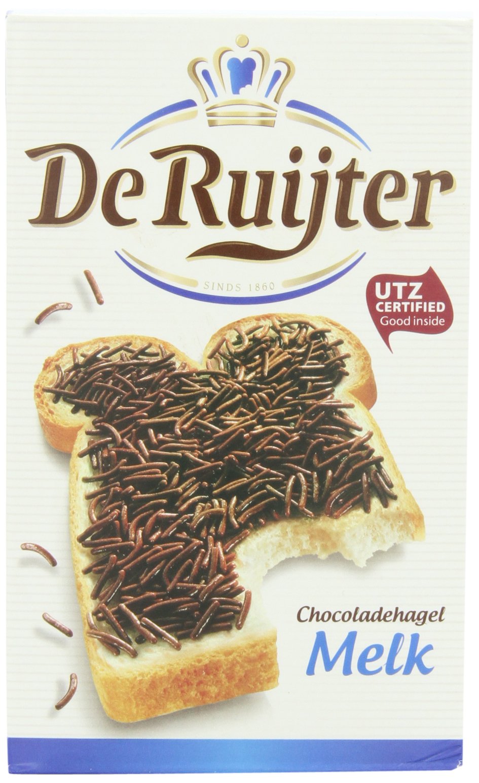 Deruyter Chocoadehagel Melk Milk Chocolate Sprinkles – 14 oz x 3 Boxes | De Ruijter