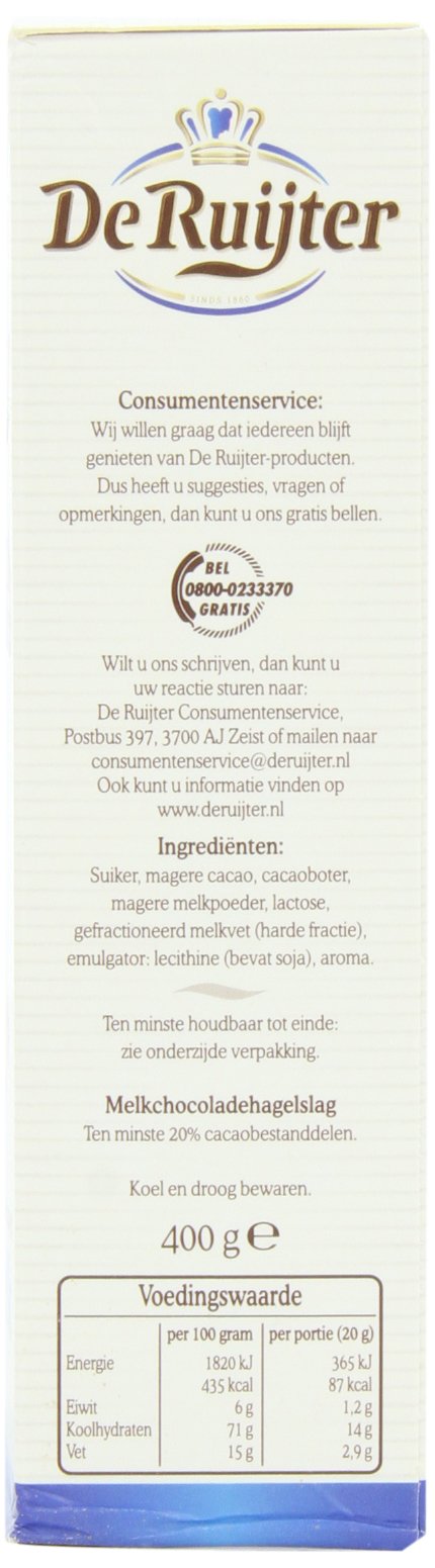Deruyter Chocoadehagel Melk Milk Chocolate Sprinkles – 14 oz x 3 Boxes | De Ruijter