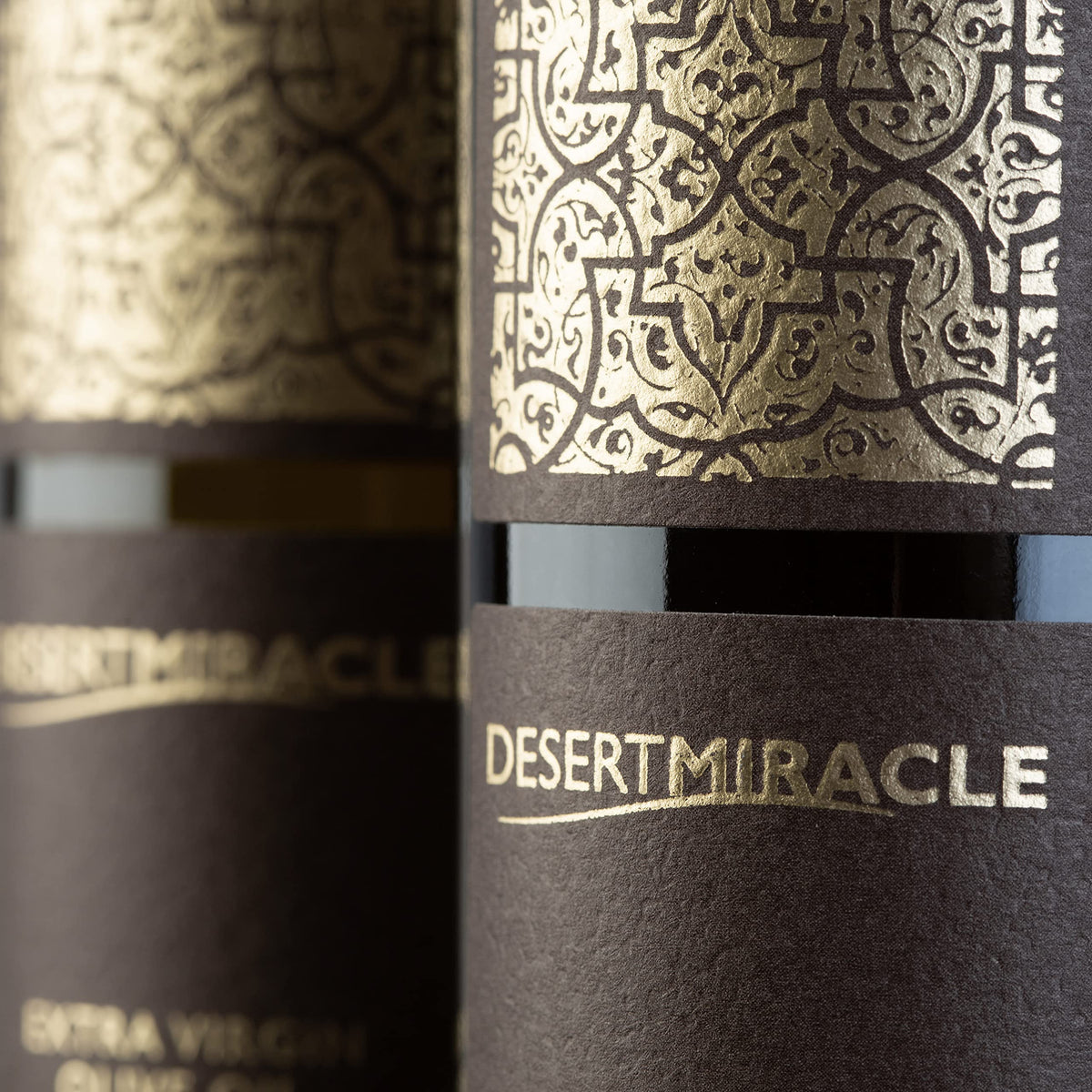 DESERTMIRACLE Cold Pressed Moroccan Olive Oil – High Polyphenol Organic EVOO, 17 oz