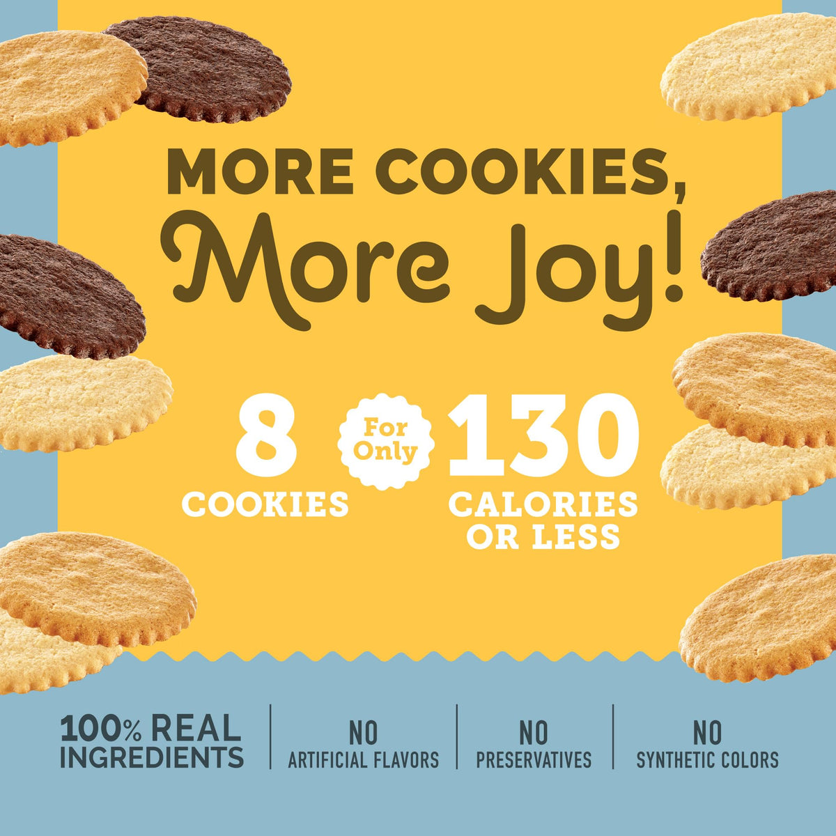 Dewey's Bakery Complete Cookie Collection — Meyer Lemon, Triple Ginger, Vanilla Bean & More | 9 oz Boxes (Pack of 6)