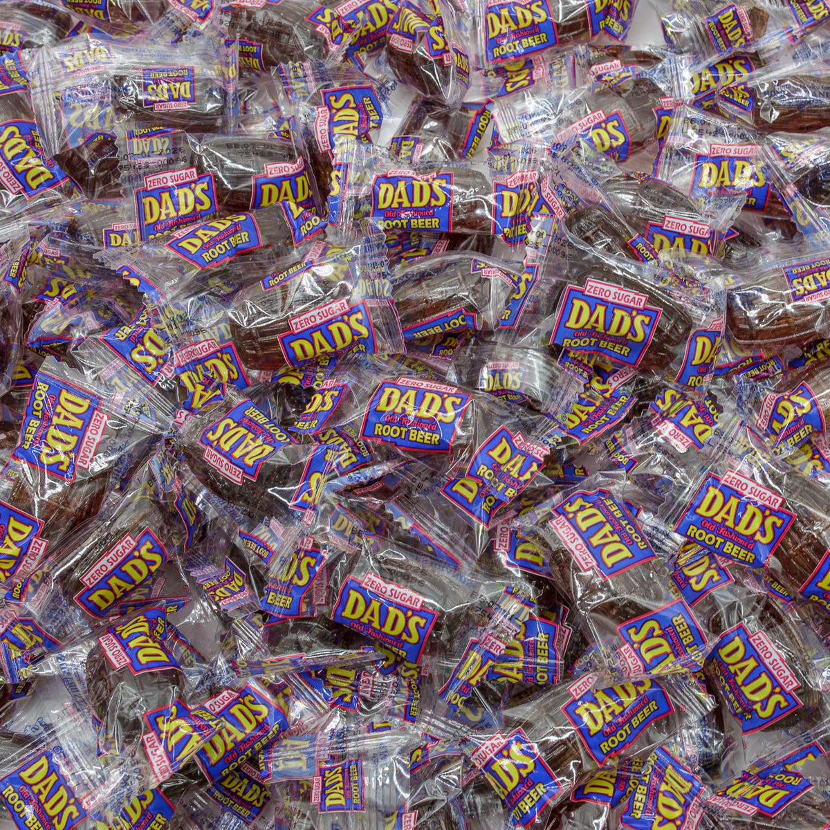 Donty-Tonty Dad's Root Beer Barrels Sugar Free 2 lb – Original Flavor, Bulk Candies