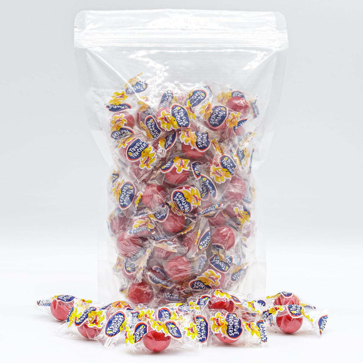 Donty-Tonty Fireball Candy 4 lb Bulk – Resealable Bag, Hot Cinnamon Hard Candy