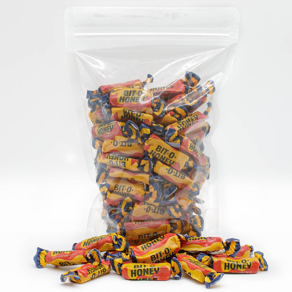 Donty-Tonty Soft Chewy Candy 5 lb Bulk Bag – Honey & Almond Retro Taffy