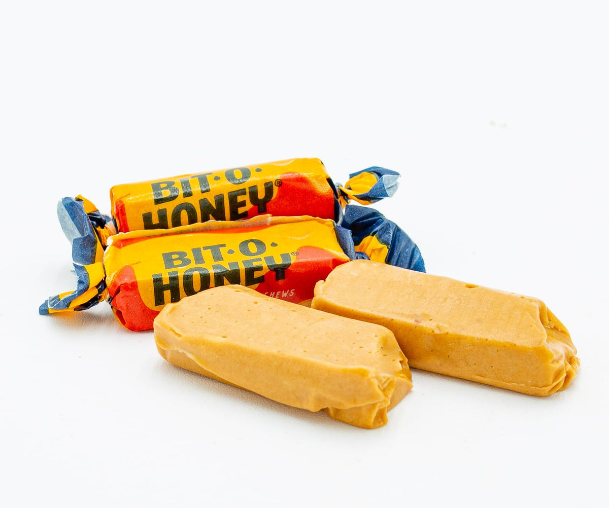 Donty-Tonty Soft Chewy Candy 5 lb Bulk Bag – Honey & Almond Retro Taffy