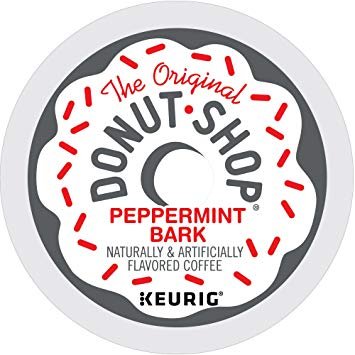 The Original Donut Shop Peppermint Bark Flavored Coffee - 48 K-Cups | Donut Shop Classics