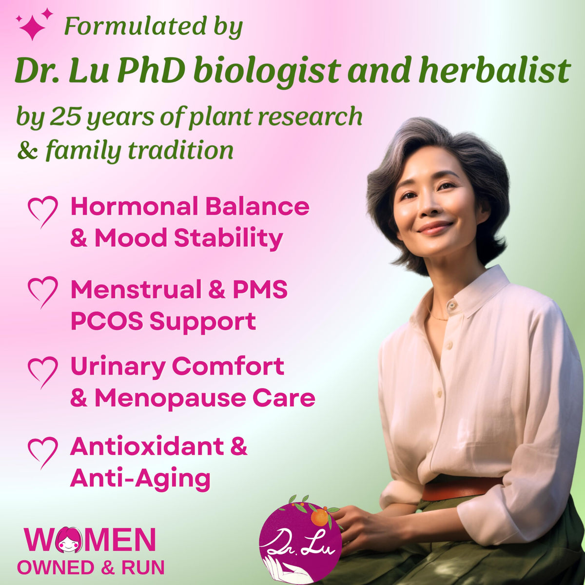 Dr. Lu's Happy Girl Tea — Hormone Balance & Menstrual Support