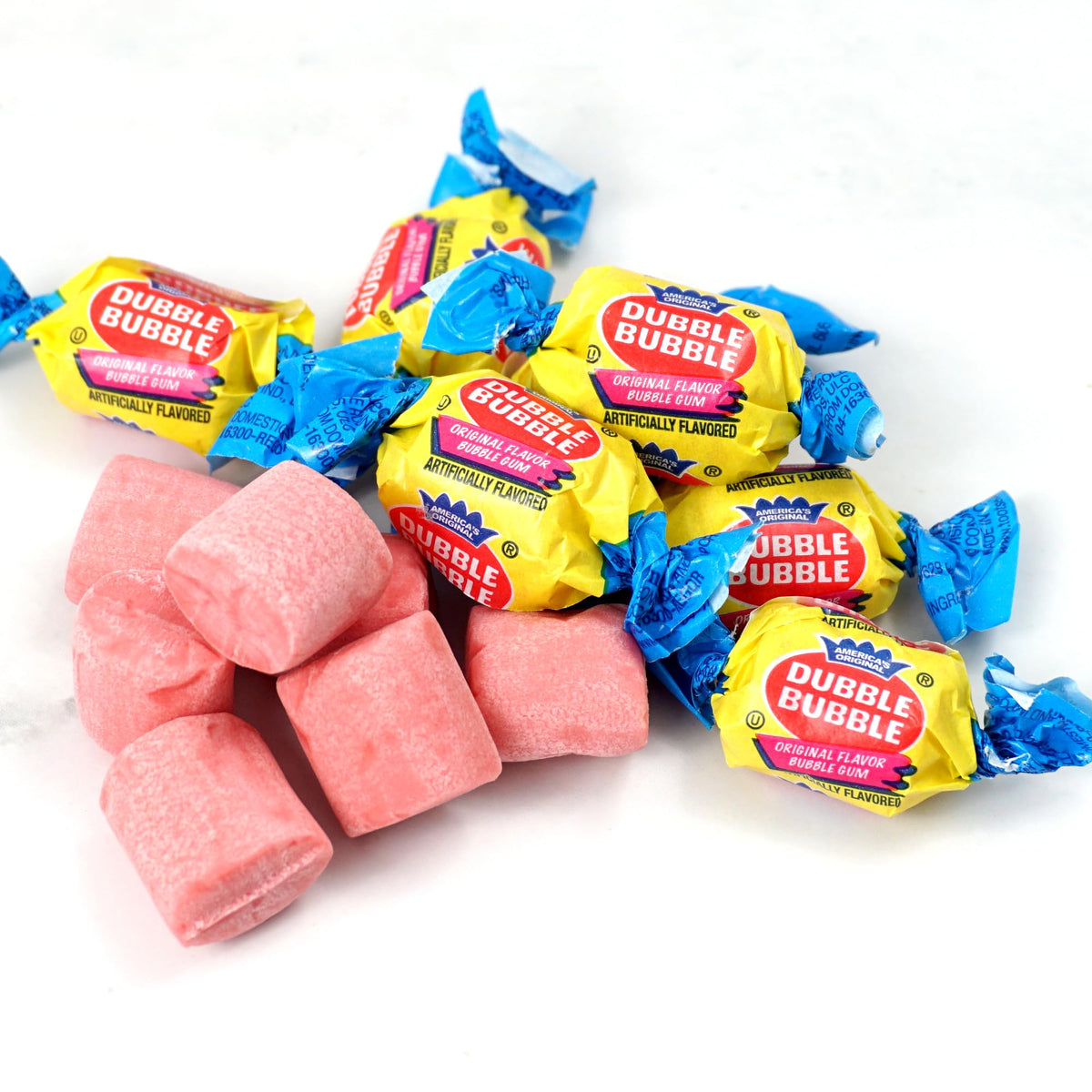 Dubble Original Bubble Gum – 5 lb Bulk Bag (Approx. 350 Pieces) | The Hampton Popcorn Company