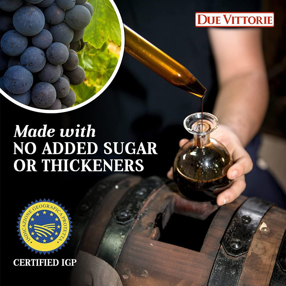 Due Vittorie Oro Gold Balsamic Vinegar – Modena, Italy, 250 ml