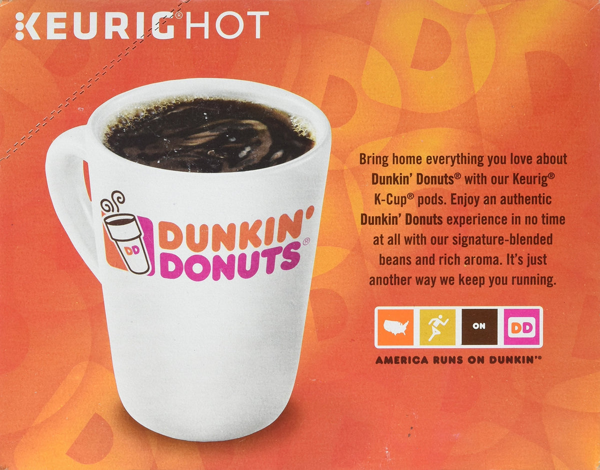 Dunkin Donuts 0846 Decaf K-Cup Pods, 24-Box