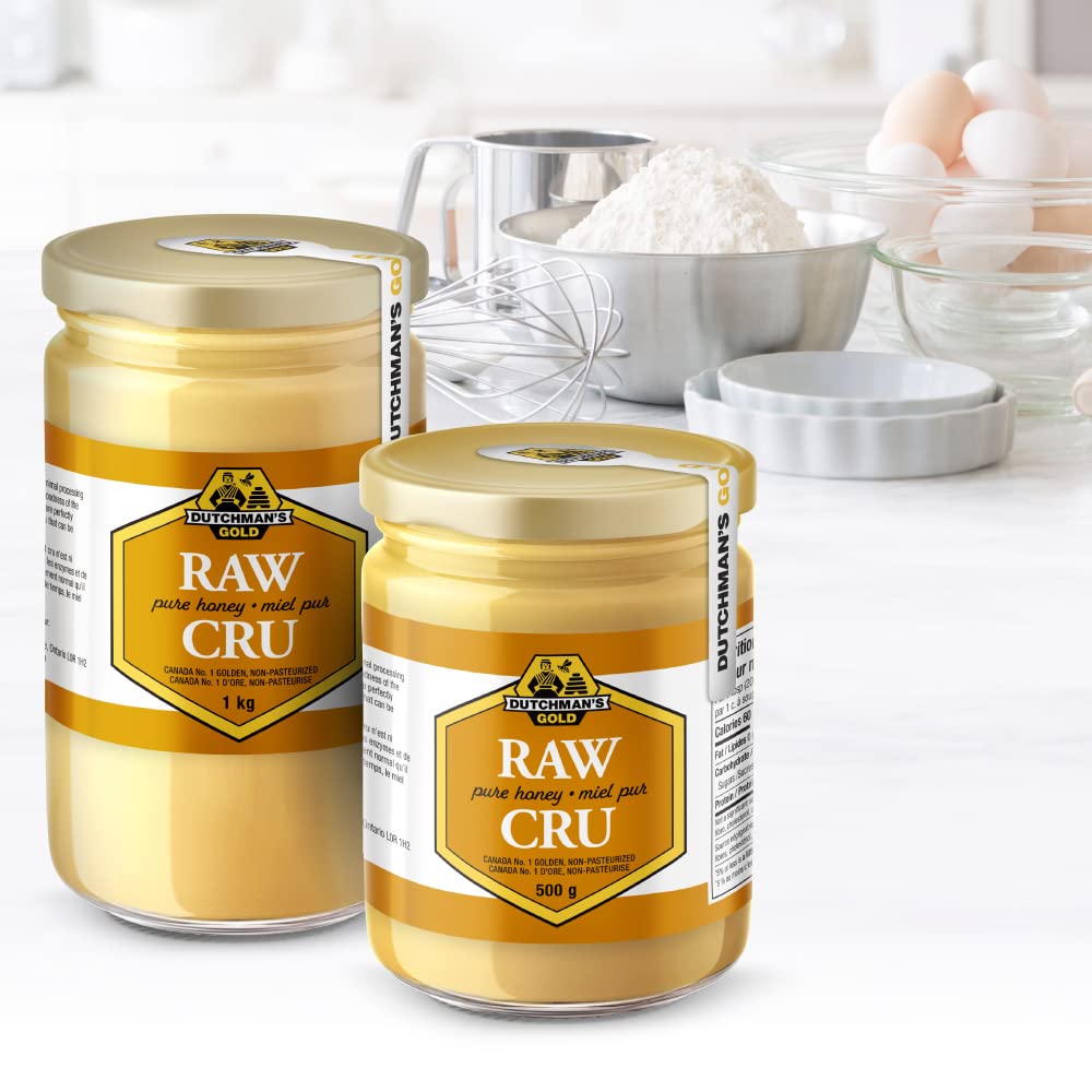 Dutchman's Gold Raw Honey 6.6 lbs – Unfiltered, Non-Pasteurized, Kosher