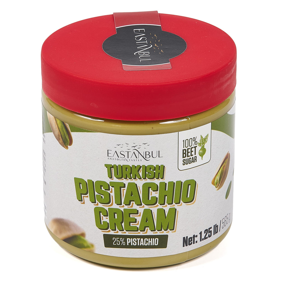 Eastanbul Pistachio Cream 1.25lb – Turkish Pistachio Butter, No Palm Oil