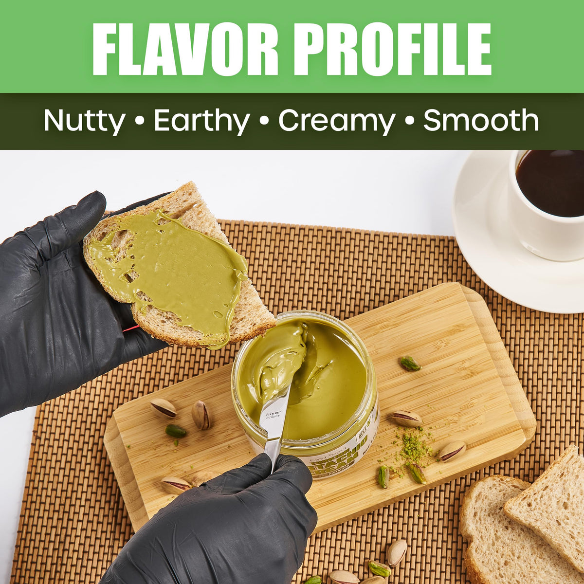 Eastanbul Pistachio Cream 1.25lb – Turkish Pistachio Butter, No Palm Oil