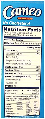 ebaney Cameo Creme Sandwiches Cookies – Pack of 3 (Vanilla Creme)